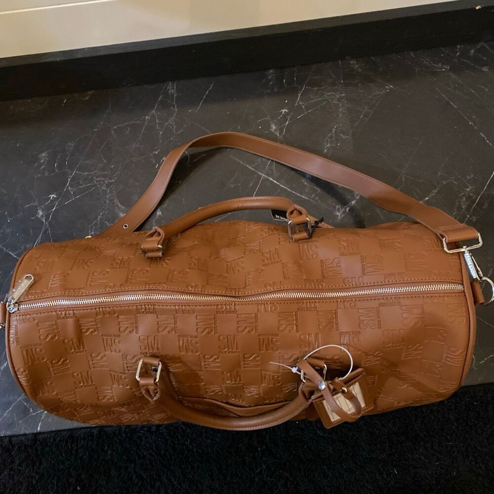 Steve Madden Weekender Duffle Bag WT200800 10x14x21" NWT - Picture 6 of 13